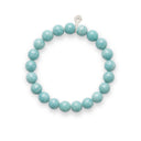 Turquoise & Sterling Silver Charm Bracelet