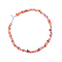 Carnelian Crystal Chipstone Necklace