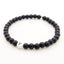 Limited Edition Initial Bracelet, Black Agate