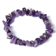 Amethyst Crystal Chipstone Bracelet