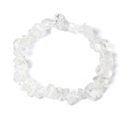 Clear Quartz Crystal Chipstone Bracelet