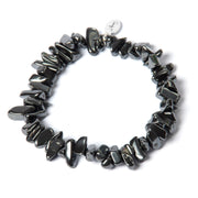 Hematite Crystal Chipstone Bracelet