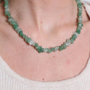 Aventurine Crystal Chipstone Necklace