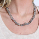 Labradorite Crystal Chipstone Necklace