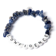 Sodalite 'Confidence' Chipstone Bracelet