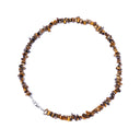 Tigers Eye Crystal Chipstone Necklace