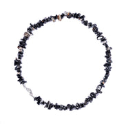 Onyx Crystal Chipstone Necklace