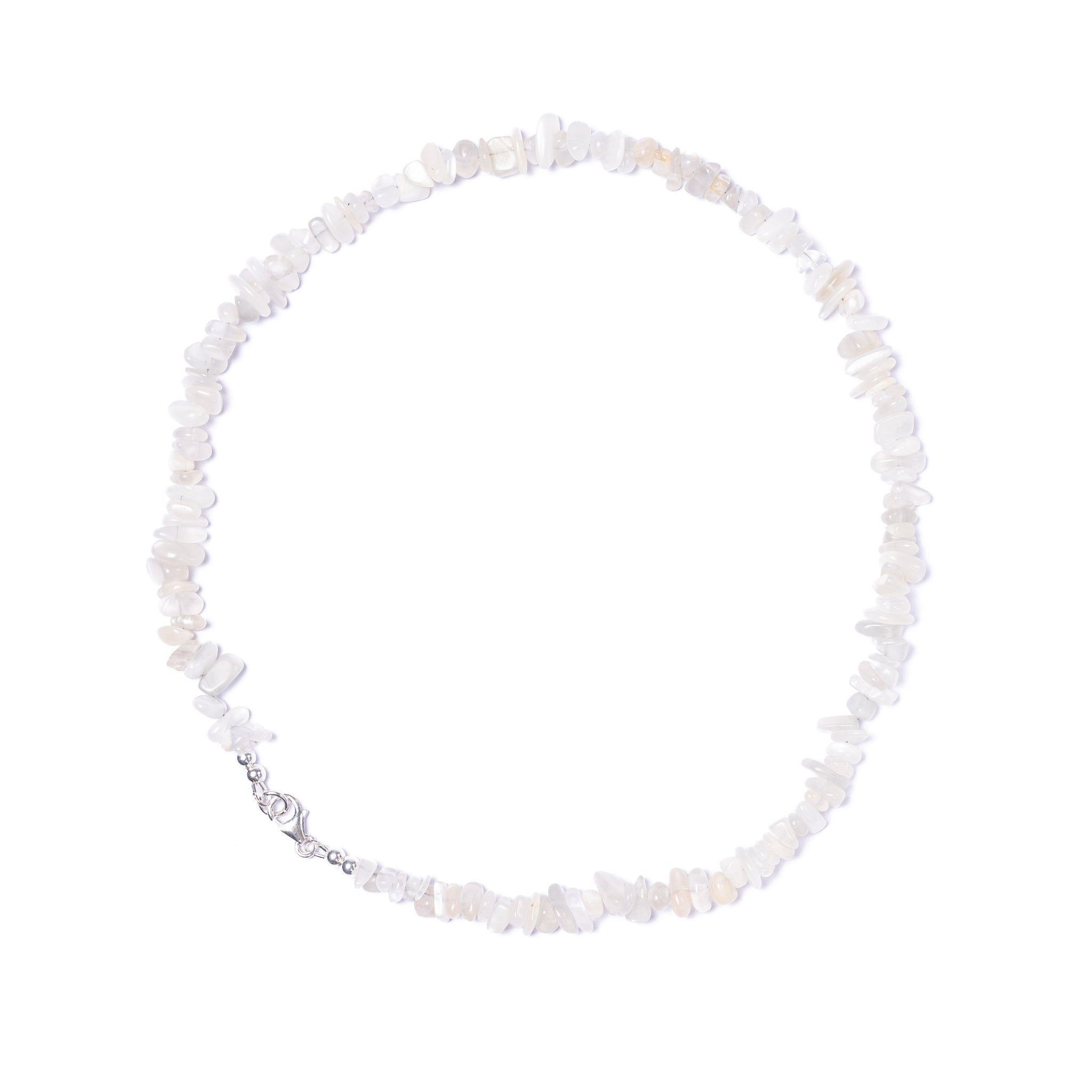 Moonstone Crystal Chipstone Necklace