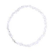 Clear Quartz Crystal Chipstone Necklace