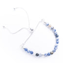 🌬️ Mindful Blue | Sodalite & Sterling Silver Calm Bracelet