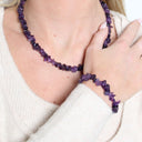 Amethyst Crystal Wellness Bracelet