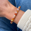 Limited Edition Semi-Precious Stone Bracelet, Carnelian