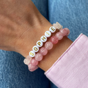 💓 Sweet Love | Rose Quartz Beads Bracelet