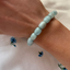 Limited Edition Semi-Precious Stone Bracelet, Aquamarine