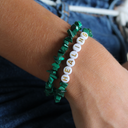Malachite 'Healing' Chipstone Bracelet
