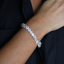 Power Bracelet, Clear Quartz