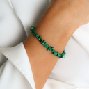 🌾 Earthbound | Malachite Crystal Wellness Bracelet