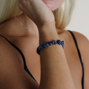 🌌 Deep Calm | Sodalite Crystal Wellness Bracelet