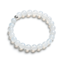 Natural Opalite round gemstone bracelet by Sandy T – sleep and mental clarity