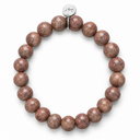 Llanite & Sterling Silver Charm Bracelet