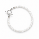 Moonstone Sweetie Stone & Sterling Silver T-Bar Bracelet