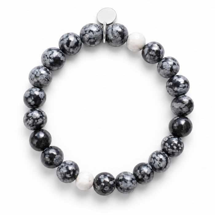 Snowflake Obsidian